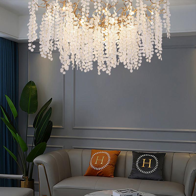 Monroe Modern Linear Branch Chandelier