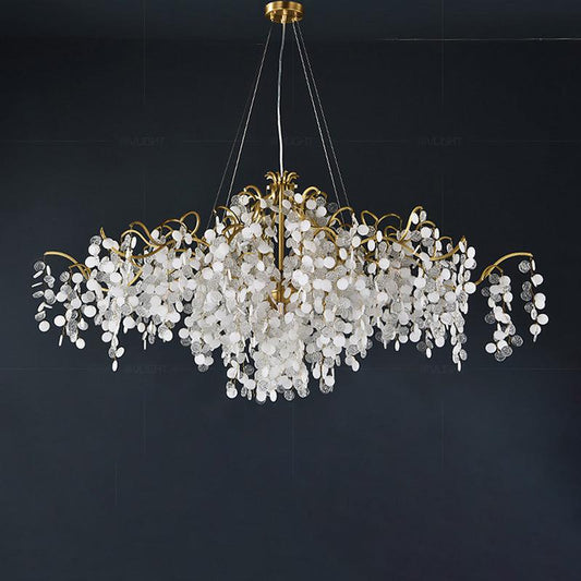 Monroe Oval Tree Branch Chandelier