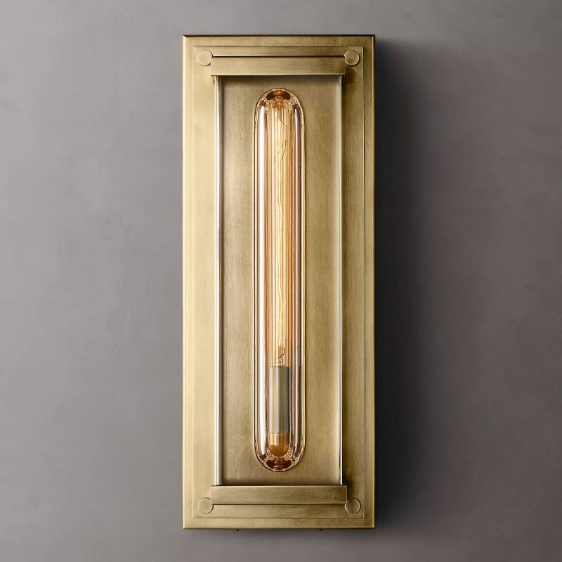 Outdoor Rectangular Grand Wall Sconce