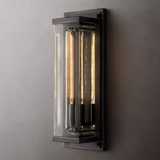 Outdoor Rectangular Grand Wall Sconce