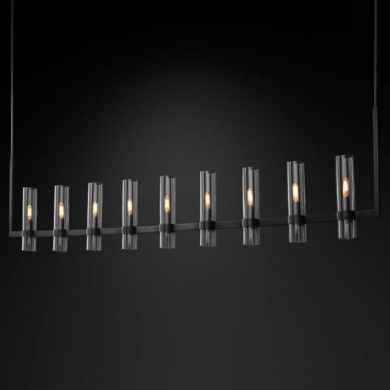 Ravelle Linear Chandelier 71"