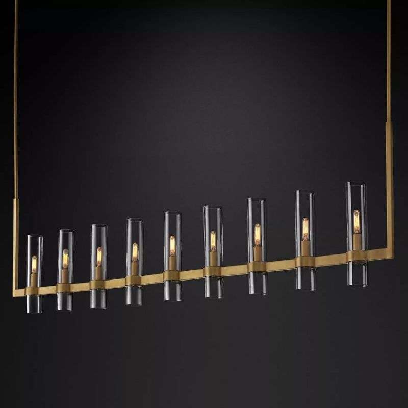 Ravelle Linear Chandelier 71"