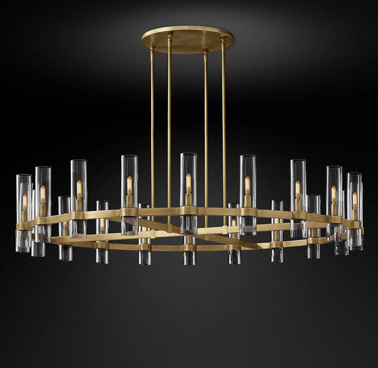 Ravelle Round Chandelier 60"