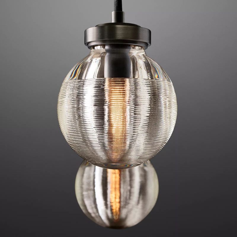 Roby Spherical Modern Rectangular Chandelier 54”