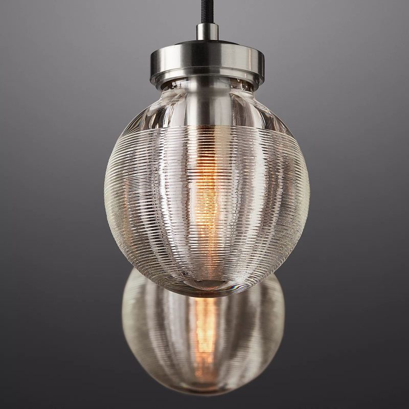 Roby Spherical Modern Rectangular Chandelier 54”