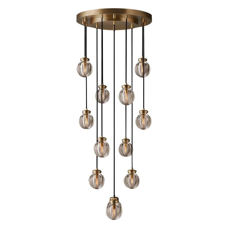 Roby Spherical Modern Round Chandelier 22"