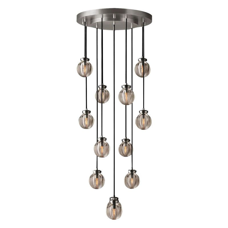 Roby Spherical Modern Round Chandelier 22"