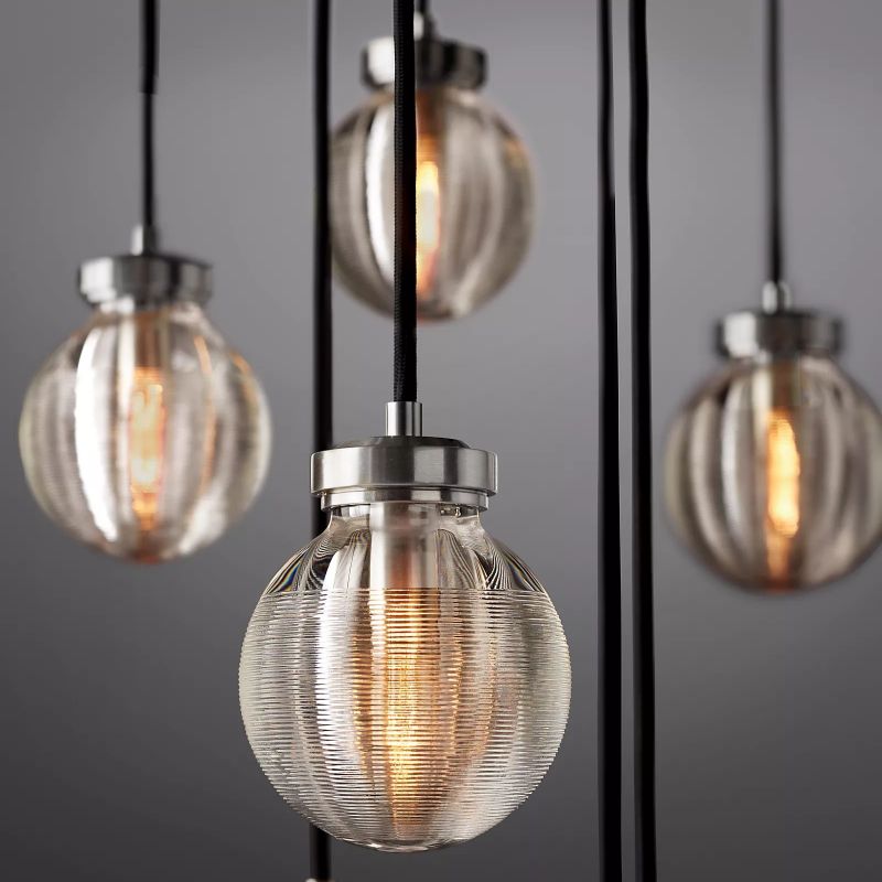 Roby Spherical Modern Round Chandelier 22"