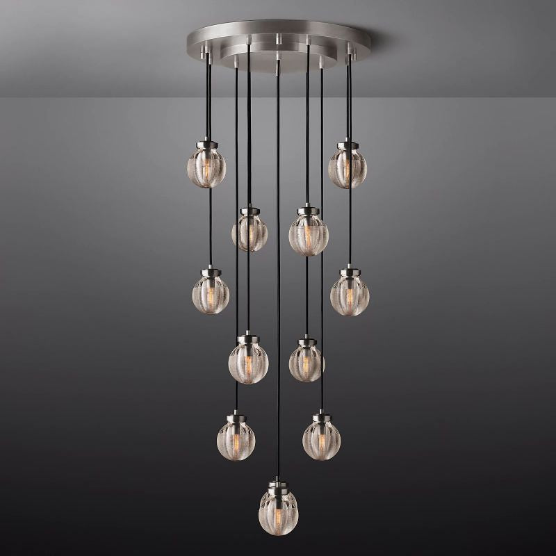 Roby Spherical Modern Round Chandelier 22"