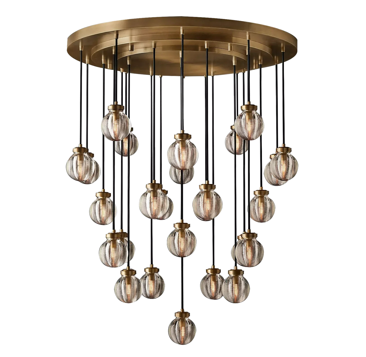 Roby Spherical Modern Round Chandelier 38"