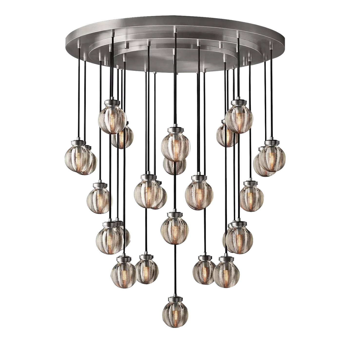 Roby Spherical Modern Round Chandelier 38"