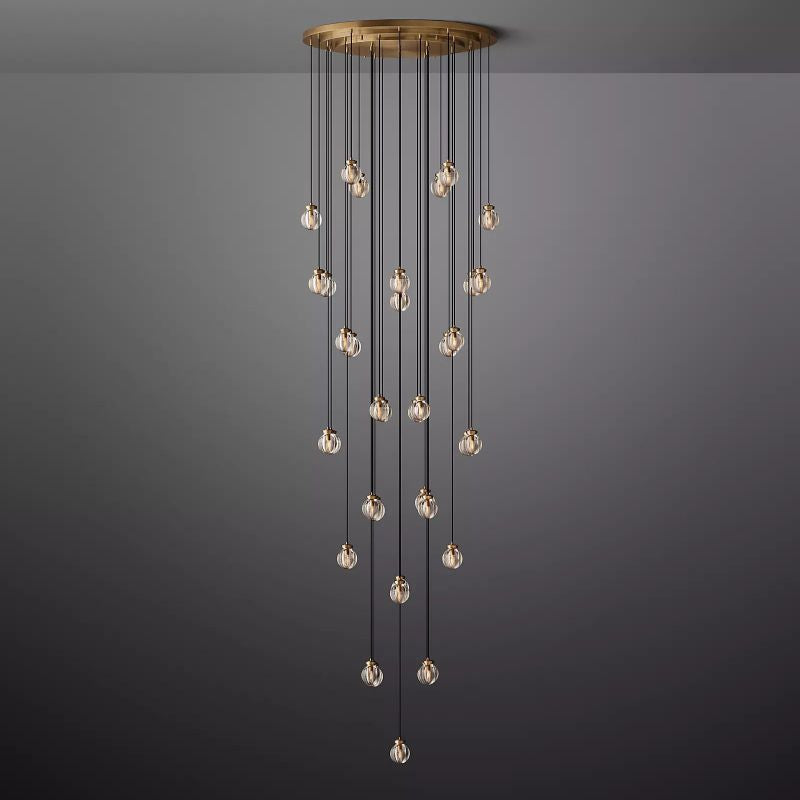 Roby Spherical Modern Round Chandelier 48"