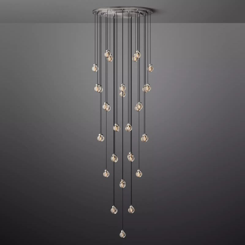 Roby Spherical Modern Round Chandelier 48"