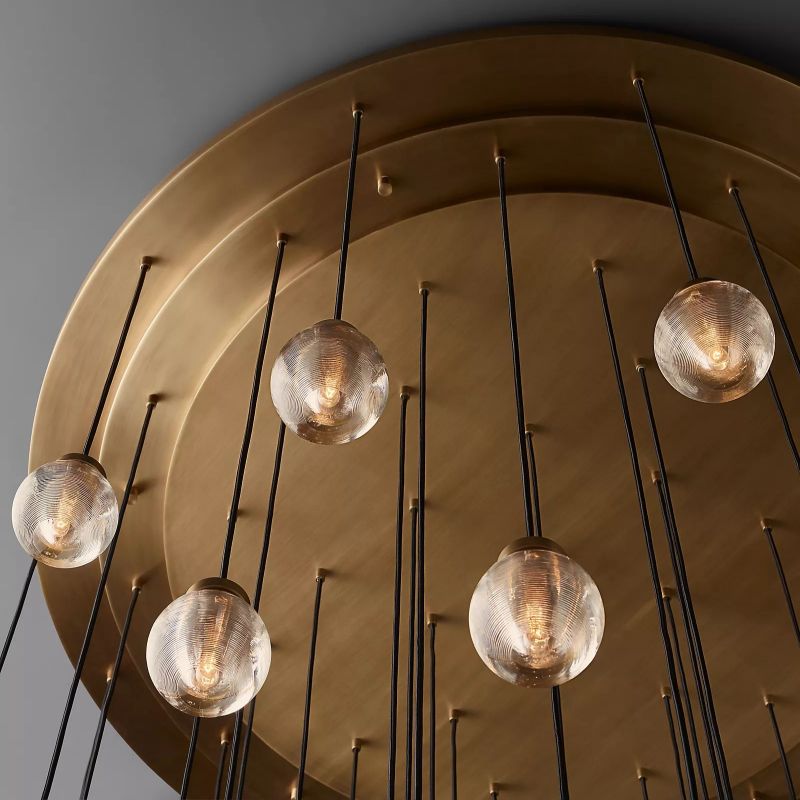 Roby Spherical Modern Round Chandelier 60"