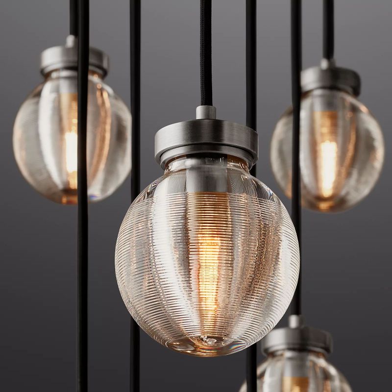 Roby Spherical Modern Round Chandelier 60"