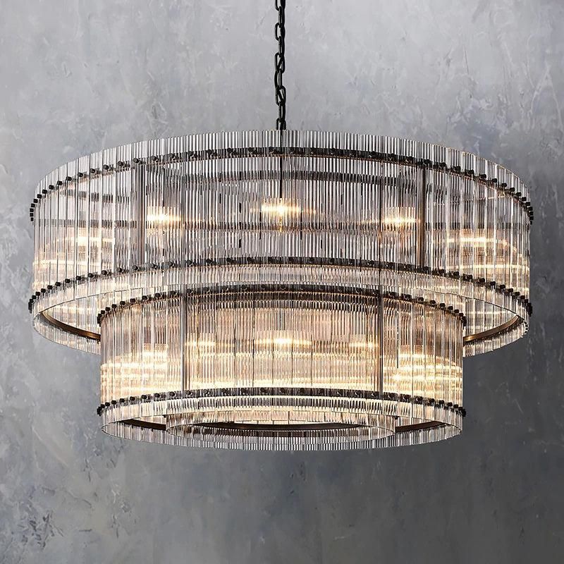 San Marco Two-tier Luxury Round Chandelier 60"