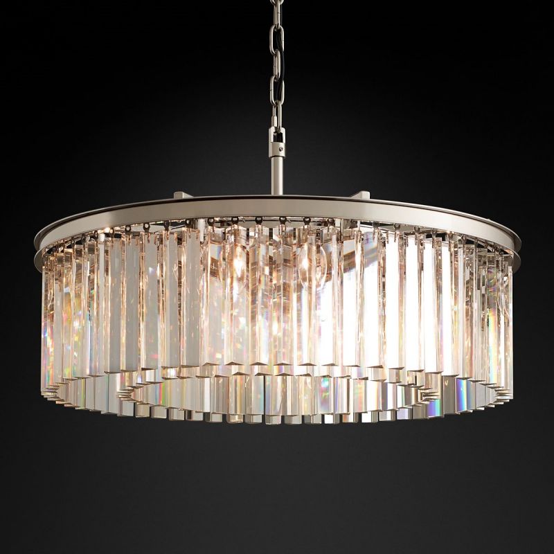 Rhy Round Chandelier 32"D/43"D