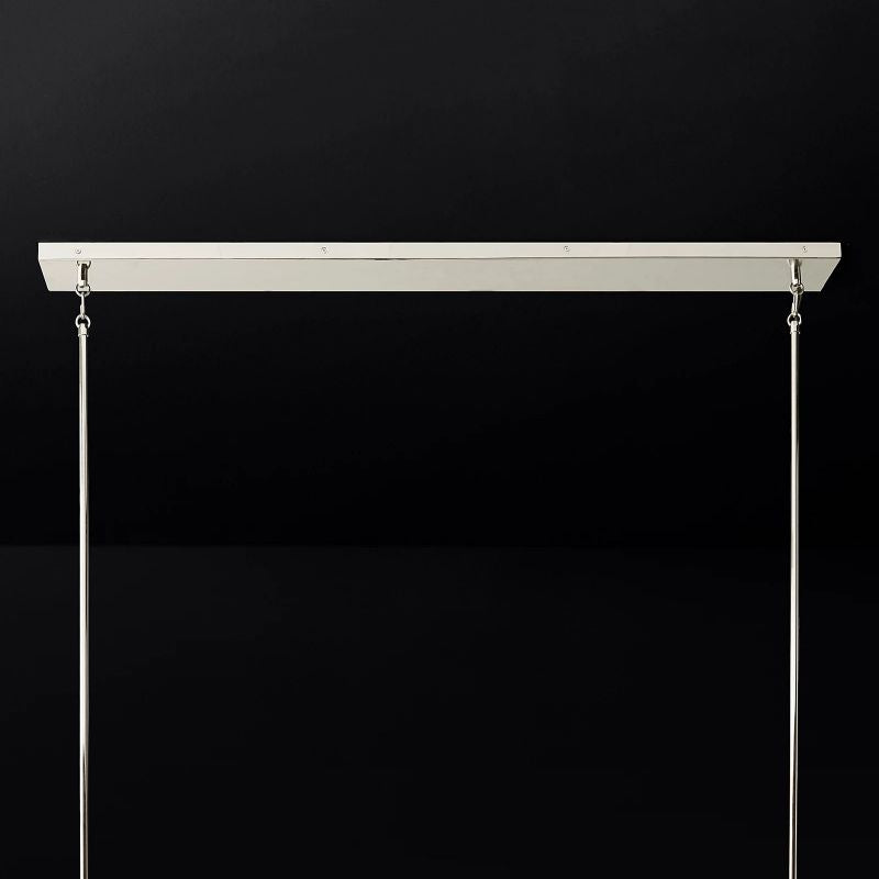 Kuseau Glass Linear Chandelier 49"