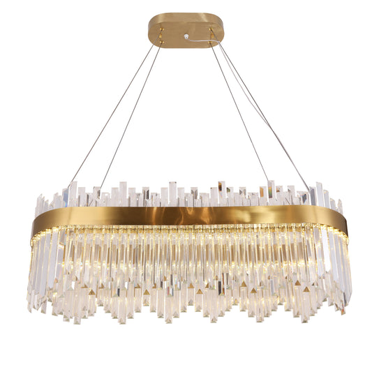 Aliny  Oval Crystal  Chandelier