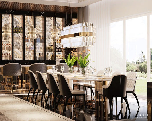 Aliny  Oval Crystal  Chandelier