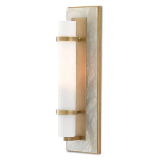 Alabaster Zion Wall Sconce