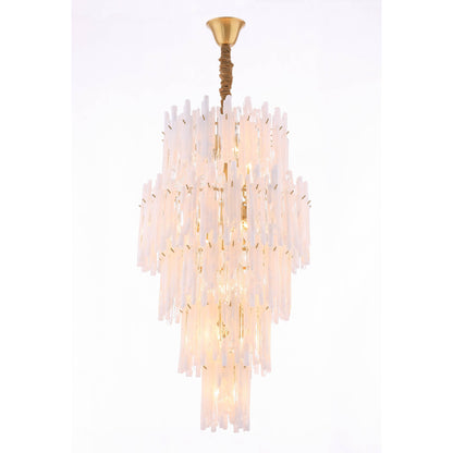 Colin Tiered Murano Glass Chandelier