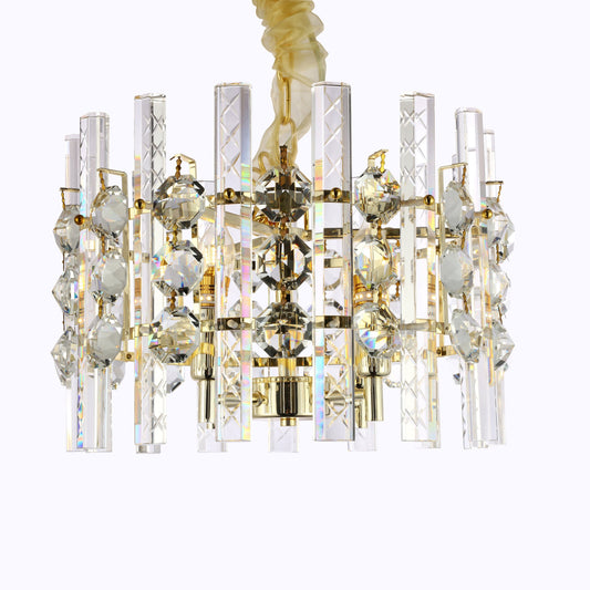 Clara  Round Crystal Chandelier