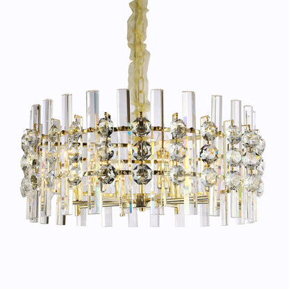 Clara  Round Crystal Chandelier