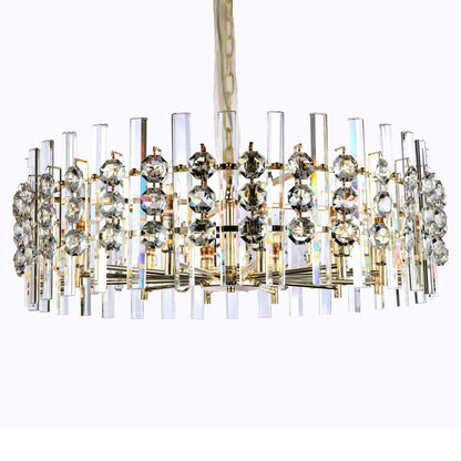 Clara  Round Crystal Chandelier