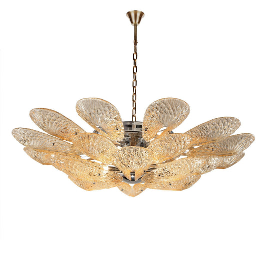 Xenia Murano Glass Flower Chandelier