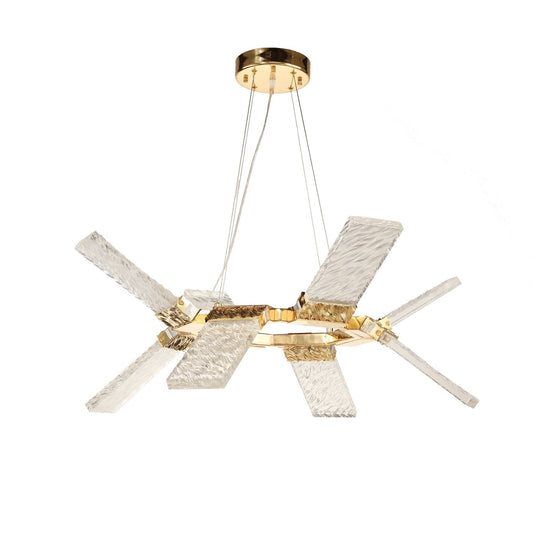 Alixy  Round  Wing  LED Crystal Chandelier