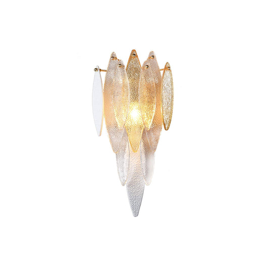 Odin Tiered Oval Glass Sconce