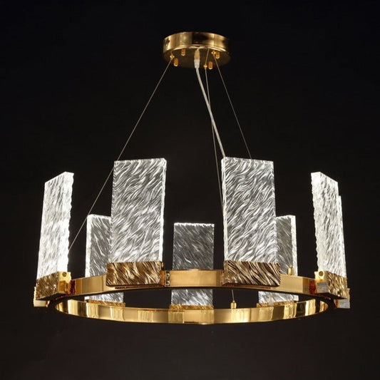 Alixy  LED Round  Crystal Chandelier