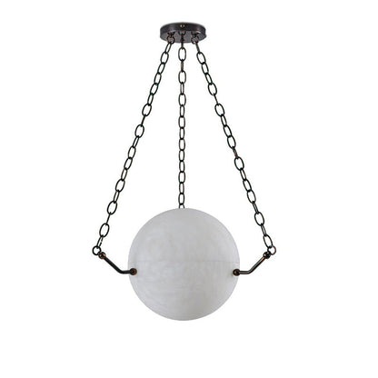 Alabaster Zemira  Sphere Pendant Lamp