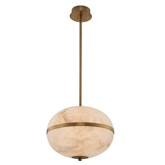 Alabaster  Zemira LED Pendant Light (Rod)