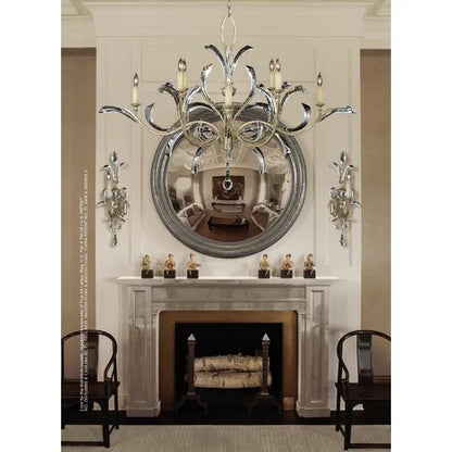 Brylee Candle Oblong Chandelier 74"