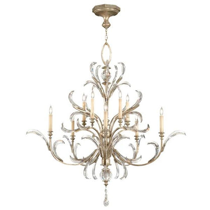 Brylee Candle Round 2-Tier Chandelier 56"