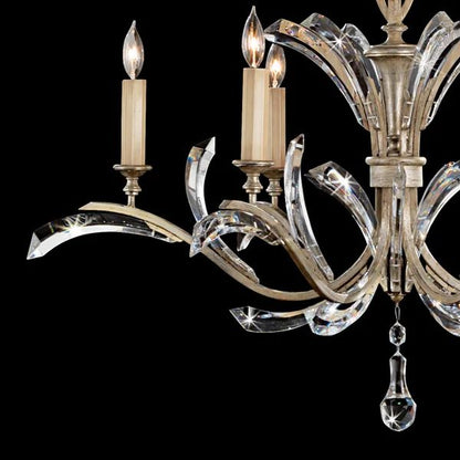 Brylee  Candle  Round Chandelier 42"