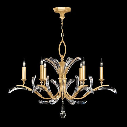 Brylee  Candle  Round Chandelier 42"