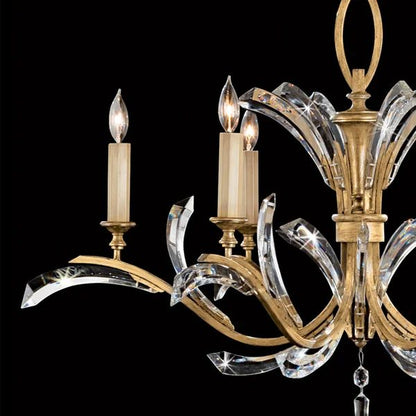 Brylee  Candle  Round Chandelier 42"