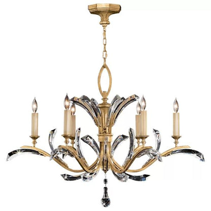 Brylee  Candle  Round Chandelier 42"
