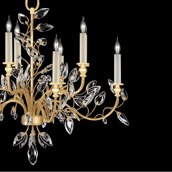 Brylee Candle  Round Chandelier 43"