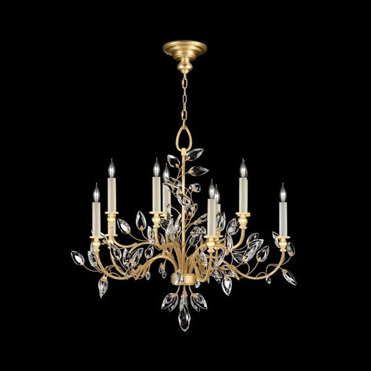 Brylee Candle  Round Chandelier 43"