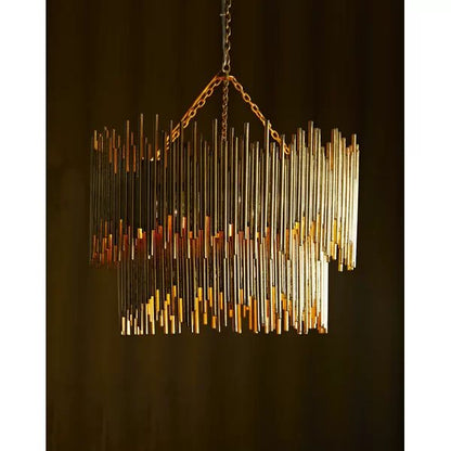 Quella 8 Lights  2-Tier Chandelier