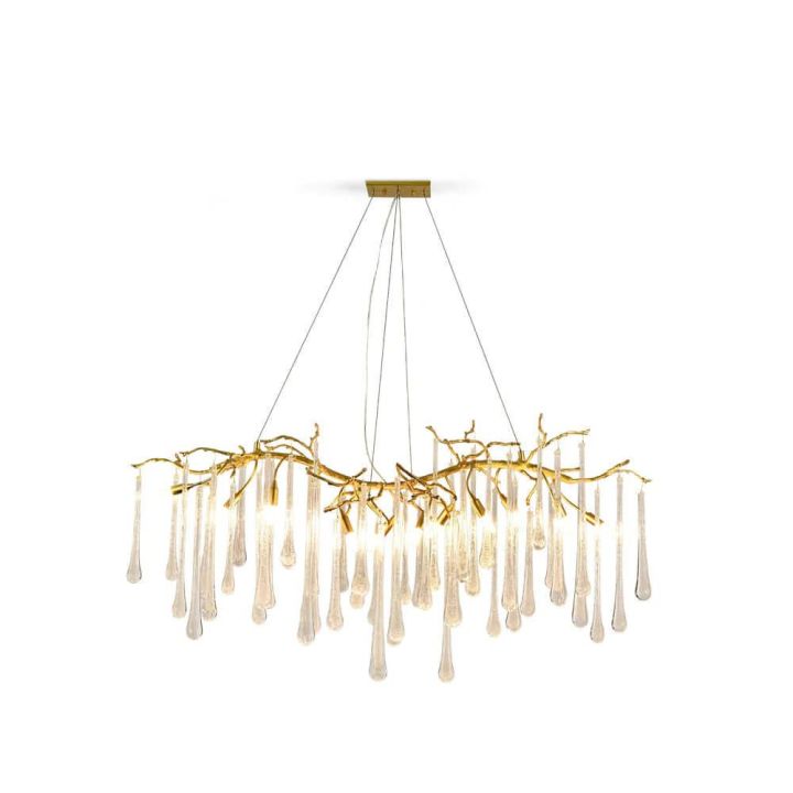 Xzavier Aqua Makrama Chandeliers