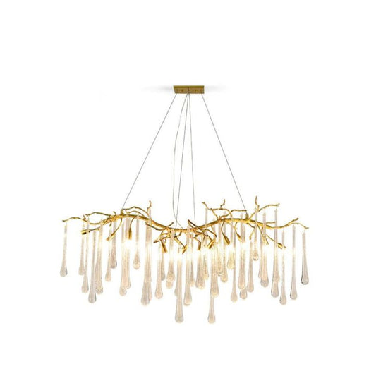 Xzavier Aqua Makrama Chandeliers