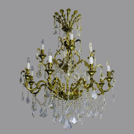 Eternity Acamar 12 Lights Crystal Chandelier