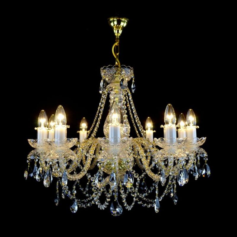 Eternity De Luxe 10 Lights Crystal Chandelier