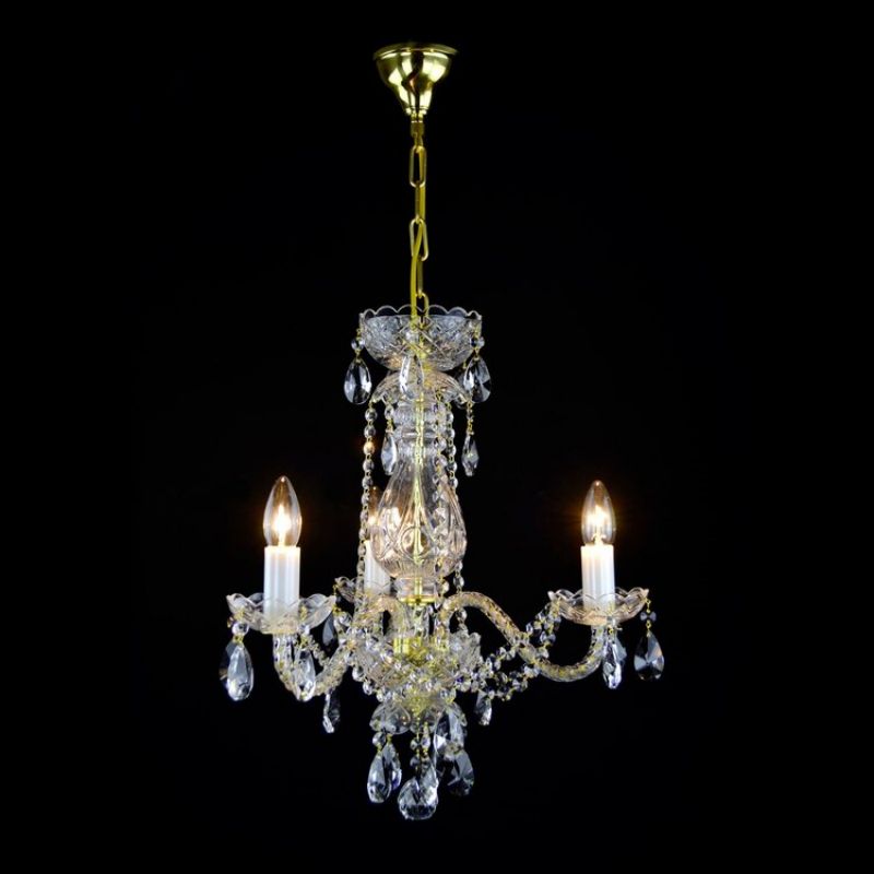 Eternity De Luxe 3 Lights Crystal Chandelier