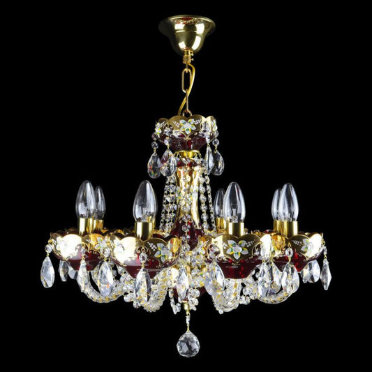 Eternity Ross 8 Lights Crystal Chandelier